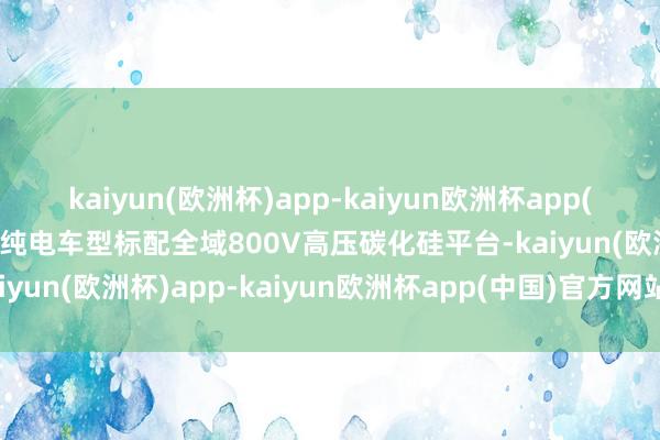 kaiyun(欧洲杯)app-kaiyun欧洲杯app(中国)官方网站-登录入口纯电车型标配全域800V高压碳化硅平台-kaiyun(欧洲杯)app-kaiyun欧洲杯app(中国)官方网站-登录入口