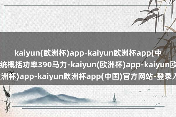 kaiyun(欧洲杯)app-kaiyun欧洲杯app(中国)官方网站-登录入口系统概括功率390马力-kaiyun(欧洲杯)app-kaiyun欧洲杯app(中国)官方网站-登录入口