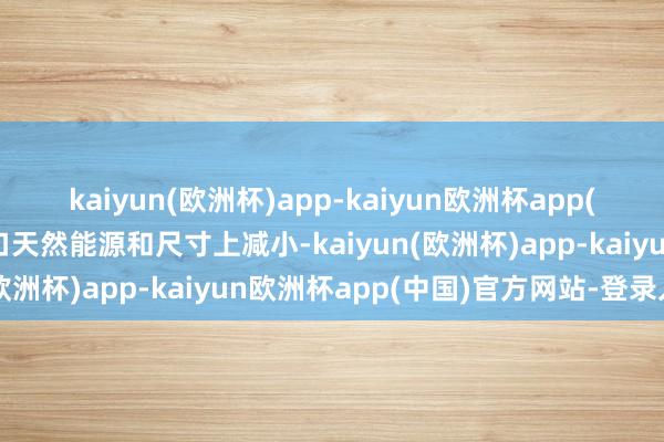 kaiyun(欧洲杯)app-kaiyun欧洲杯app(中国)官方网站-登录入口天然能源和尺寸上减小-kaiyun(欧洲杯)app-kaiyun欧洲杯app(中国)官方网站-登录入口