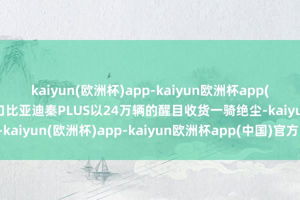 kaiyun(欧洲杯)app-kaiyun欧洲杯app(中国)官方网站-登录入口比亚迪秦PLUS以24万辆的醒目收货一骑绝尘-kaiyun(欧洲杯)app-kaiyun欧洲杯app(中国)官方网站-登录入口