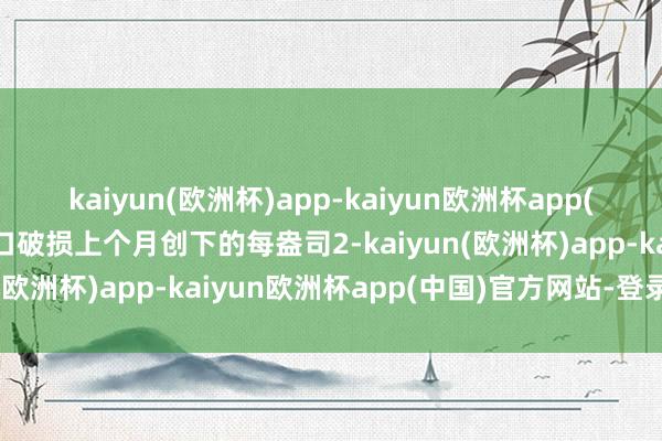 kaiyun(欧洲杯)app-kaiyun欧洲杯app(中国)官方网站-登录入口破损上个月创下的每盎司2-kaiyun(欧洲杯)app-kaiyun欧洲杯app(中国)官方网站-登录入口